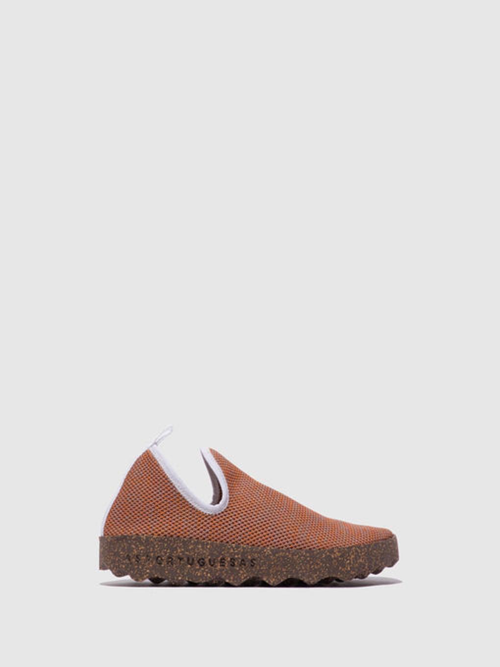 Asportuguesas City Trainers Brown S.Café Knit - Naisten Elasticated Trainers ASPP018549FI Ruskea